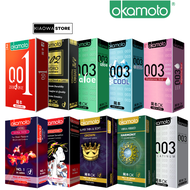 100 AUTHENTIC| DISCREET PACKING| OKAMOTO Condoms 001, 002, 003, Fancy Series- 2pcs to 12pcs