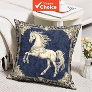 One Stylish Horse Picture Frame Decorative Cushion Cover