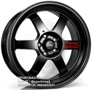 ล้อแม็กซ์ SSW TE Racing S439 ขอบ18นิ้ว 5รู108 สีดำด้าน กว้าง8.5นิ้ว Offset38 [22438]