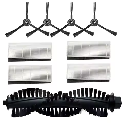 For ILIFE A4s Robot Vacuum Cleaner Accessories Chuwi Ilife A4s Filter Accessories Main Brush Dusting