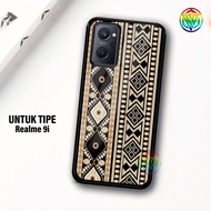HP Real Case REALMI 9i Latest Shiny Case - New Glossy Case casing REALME 9ihp [BATIK Motif] - REALME