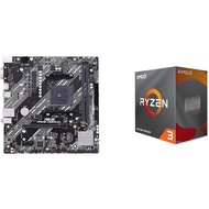 【Direct from Japan】[Sold as a Set] ASUS PRIME A520M-K AMD AM4 Socket Processors Compatible with A520