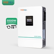 VFDYEA 3.6KW 5.5kw 6.2kw MPPT Hybrid Solar Inverter 24v 48V  220Vac  Pure Sine Wave Inverter