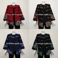 Blouse blazer cardi top women's batik woven original