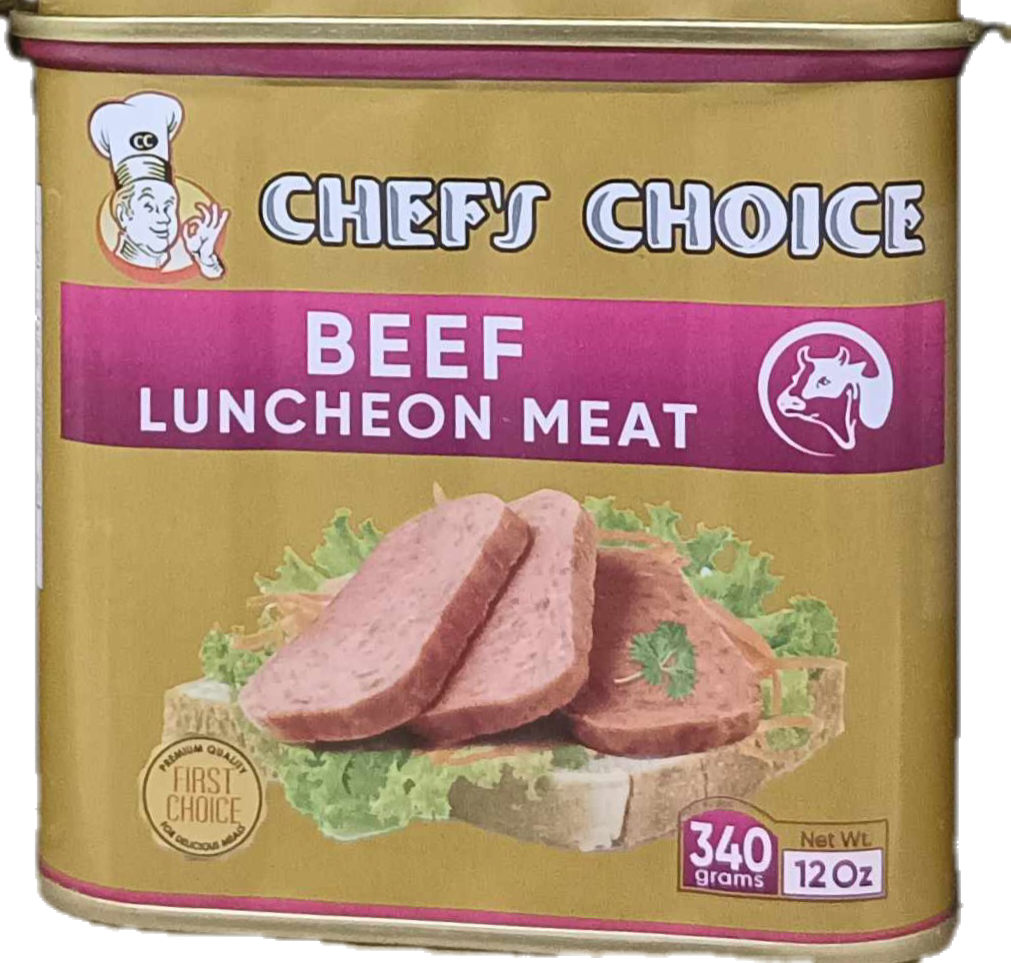 Chef’s Choice Beef Luncheon Meat 340g Halal Certified