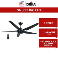 【READY STOCK)】Deka 5 Blade Ceiling Fan Remote Control (56”) KFF5PGM 5RCF F5P