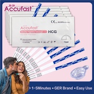 ❧Accufast Early Pregnancy Strip Test Cassette Kit HCG Urine Test Urine Pregnancy Test Strip Midstream❃