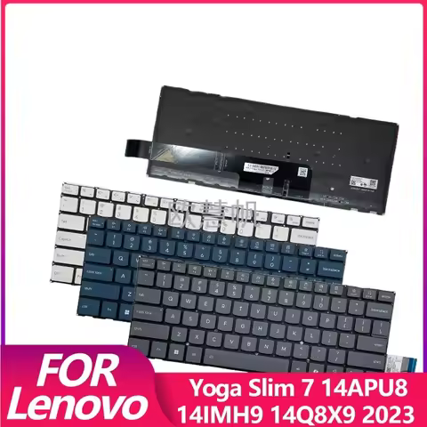 M New Laptop Keyboard For Lenovo Yoga Slim 7 14APU8 14IMH9 14Q8X9 2023 Yoga Pro 7 9 14IRP8 2023