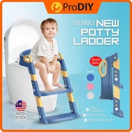 Potty Toilet Bowl Potty Training Toilet Seat Adjustable Ladder Foldable Toilet Training Kid Baby Sto