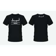 T-Shirt Custom Nama Jawi dan Rumi