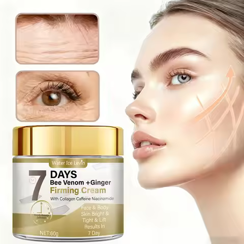Bee Venom Ginger Firming Cream. Collagen Caffeine Niacinamide. Face Body Use. Bright Tight Lift. Res