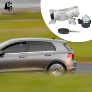 [Serenable] Automotive Ignition Switch with Key Accessories Equipment Engine Start Button Steering L