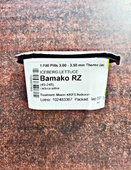 BAMAKO RZ ICEBERG LETTUCE SEEDS (1000 PILLS OR 1000 PELLETS) BY RIJK ZWAAN