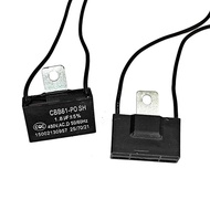 H 1pc 1.8uf Fan Start Capacitor CB61-P0 450V AC 50/60HZ for Electric Fan/Ceiling Fan/Floor Fan Repai