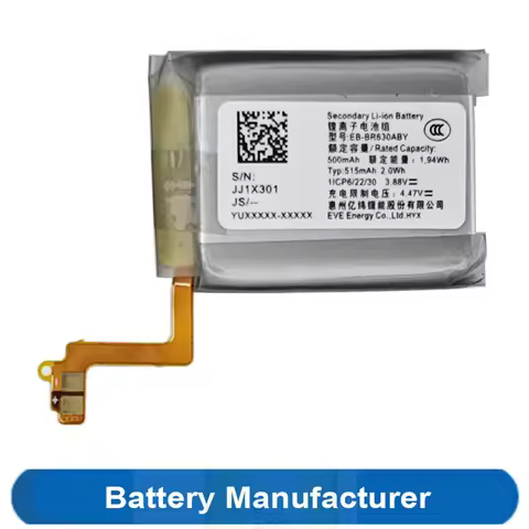 Original Replaces 515mAh EB-BR630ABY Battery For Galaxy Buds3 Pro EQ-QR630 For Samsung Bluetooth Ear