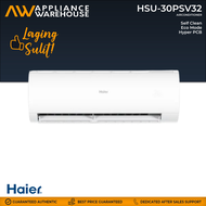 [NEW] [Free 1st 10ft Installation NCR] Haier HSU-30PSV32 3.0 HP Clean Cool Pro Inverter Split Type Aircon with Self Clean &amp; Hyper PCB - Updated 2024 Model ( NCR Delivery only)