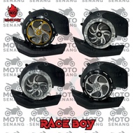 RACE BOY EGO AVANTIZ SOLARIZ RADIATOR SPINNER COVER GEAR COVER KIPAS TANGKI RADIATOR FAN COVER RADIA