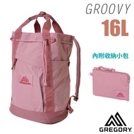 [American GREGORY] GROOVY 16L Portable/Shoulder Backpack.tubular Backpack.bucket Bag.handbag _ Rose Pink _140953