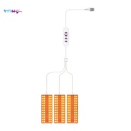 Full Spectrum Plants Grow Light Auto On/Off LED Lamp Sunlight Quantum Grow Lamp