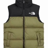 2025 NEW THE NORTH FACE 1996 Beijia Embroidery Down Cotton Vest Lovers With Waterproof And Windproof