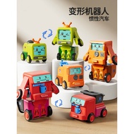 Collision Transforming Car Toy Boy King Kong Robot Children Reverse Car 4 Educational 3-6 Years Old 