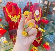 Nhẫn hoa mạ vàng 24k cao cấp mẫu mới về . Nhẫn có in kí hiệu 9999