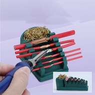 Solder Wire Holder Withstands 932℉ (500℃) 6 V-grooves Supports 32AWG-7AWG