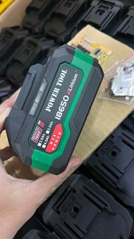 Vỏ Mạch Makita 18650 5s2p 10 cell Chống Sốc - Đế cao su - Chân thông dụng - xanh