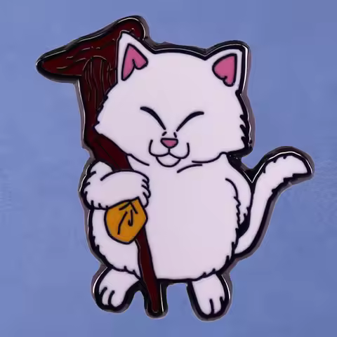 Dragon Ball Karin-sama Anime Lapel Pins Backpack Jeans Enamel Brooch Pin Women Fashion Jewelry Gifts