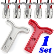 1Set T Shaped Pull Handle for Anderson Plug High Temperature Resistance Forklift Battery Power Conne