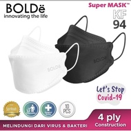 BOLDe masker 4D Korean Kf94 4 ply | KOREAN MASKER SURGICAL 4D BOLDe |