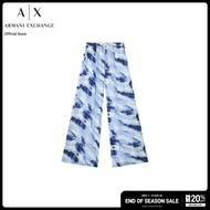 Armani Exchange กางเกงผู้หญิง รุ่น XW001752-AF21550-FB250 สีฟ้า