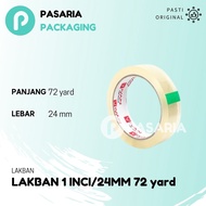 /OPP TAPE 1 inch/inch (24 mm) 72 yards (72y) Clear