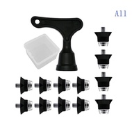 All 12Pcs Football Boot Spikes Soccer Stud Replacement Football Cleats Stud Soccer Boot Cleats Track