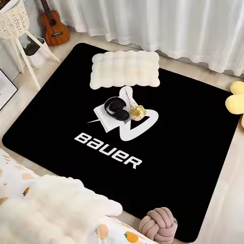 B-Bauer Hockey Door Mat Washable Non-Slip Living Room Sofa Chairs Area Mat Kitchen Doormat Area Rug