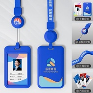 [Ready Stock] Youhe Easy Pull Buckle Lanyard Work Permit Card Holder Work Card ID Card Holder Work C