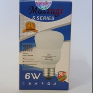 Matsugi S Series 6 Watt LED Lamp E27 LED Bulb 6500K