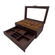 復古木紋手錶收納盒