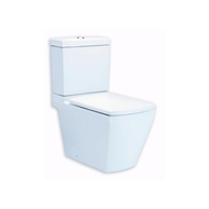 Cotto สุขภัณฑ์สองชิ้น TETRAGON C17087 ขาว