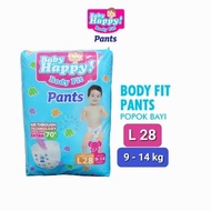 TP🤗 Baby happy body fit pants L 2 L popok pampers celana