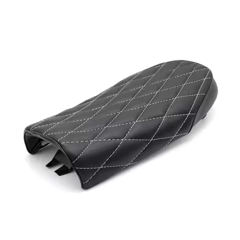 evomosa Motocross Cafe Racer Seat Classic Vintage Scrambler Retro Saddle for SUZUKI GR650 GS GT TU25