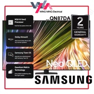 (2024 New Model) Samsung 85 Inch Neo QLED 4K Smart TV ( QA85QN87D) NQ4 AI Gen2 Processor/Dolby Atmos/Television/电视机 QA85QN87DAKXXM