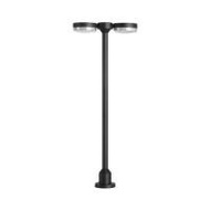 ไฟทางเดิน LED CARINI BO-F0022Q 9 วัตต์ WARM WHITE สีดำ (1265060)