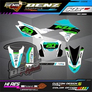 DECAL STICKER KLX BF BF1