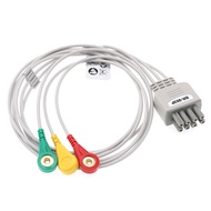 Split EC 3 Conductive ECG Conductive Conductive Wire Remote Test Wire Compatible with Japan Optoelec