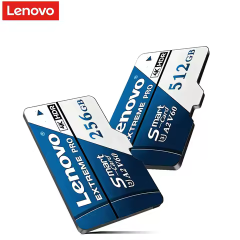 Lenovo Extreme Pro Micro SD Card 512GB High-Speed V60 A2 4K SD Card Memory Card 128GB for Smartphone