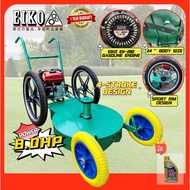 24" Seladang Mesin Rumput Tolak Brush Cutter Lawn Mower Big Wheel c/w EIKO JAPAN 8.0HP Engine Made i