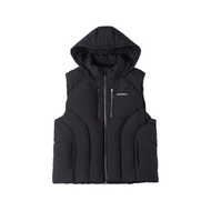 隱蔽者可拆卸帽絎線羽絨馬甲結構設計外穿羽絨外套男