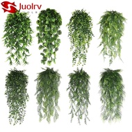 LUOLRV Artificial Ivy Vines, Plastic Leaves 80cm Length Artificial Hanging Vines, Green 5 Heads Gree