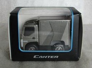 [丸山建機模型店]---FUSO-CANTER  Q版箱型貨車模型(金色)